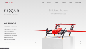 Industrial drone company website